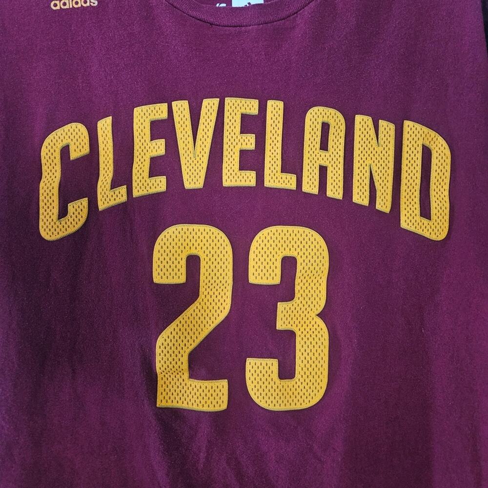 NBA Maroon and Yellow Player Tee - Picture 6 of 7